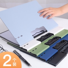 咔巴熊办公用品竖式横式秘书夹文件夹板夹a4资料册试卷收纳夹垫板